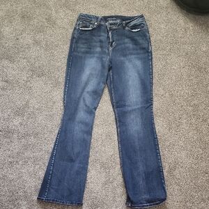 Maurices Dark Blue Flare Jeans